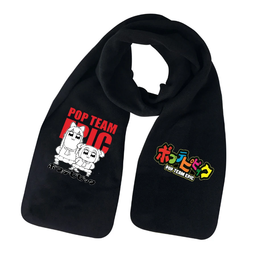 anime Pop Team Epic Scarf teenagers boys girls Winter Warm Scarves cotton Scarf Unisex Warm Long Wrap Shawl Scarf