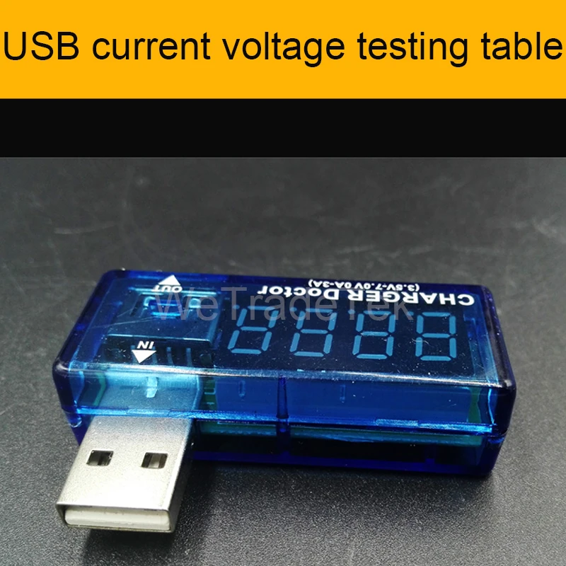 Detector de carga USB, probador de corriente y voltaje, fuente de alimentación del teléfono, amperímetro de voltaje, Detector de capacidad de la batería