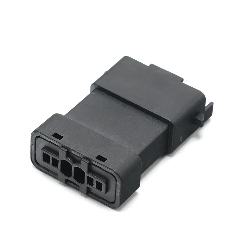 Free shipping 100 Pcs High Quality 6pin 1.5mm 2.5mm FCI wire harness plug waterproof male black connector