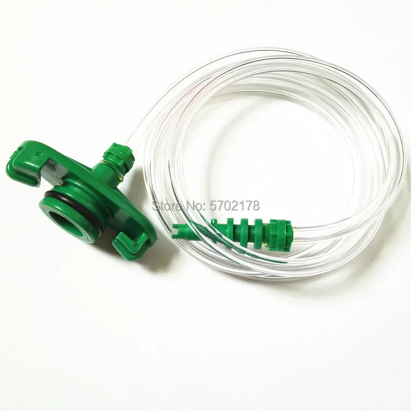 Seringa De Plástico Barril Seringa Adaptador, Conector De Seringa De Distribuição, Estilo EUA