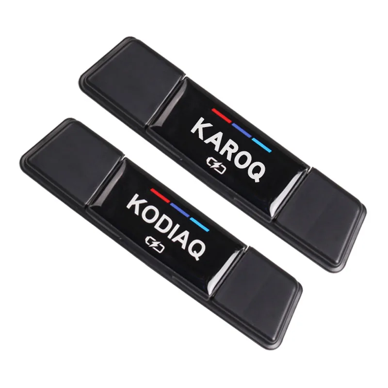 Auto Rear Charging Port USB Hole Anti-Clogging Protective Cover Trim For Skoda Karoq Kodiaq Car Accessories Interior Decoration