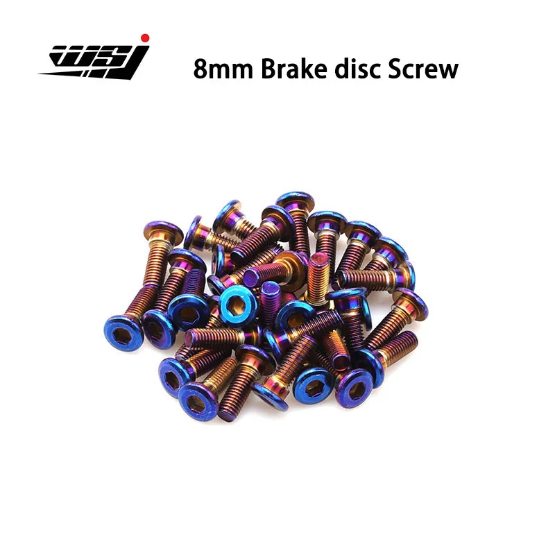 Blue plated plated blue Stainless steel disc screw with step brake disc screw Motorcycle electric car modification