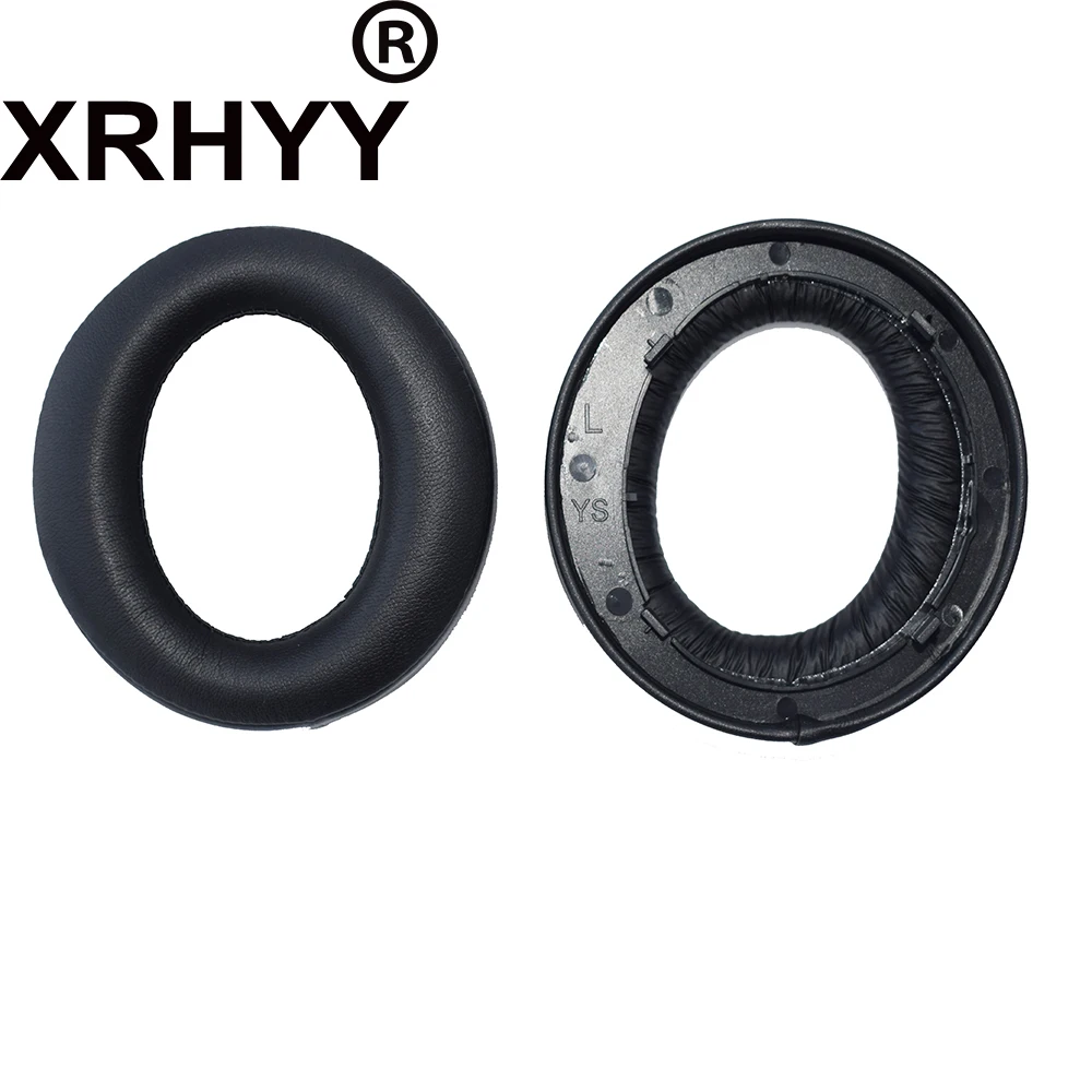 XRHYY Đen Thay Thế Tai Nghe Nhét Tai Đệm Đệm Tai Cho Sony Ps3 Ps4 Vàng Không Dây Playstation 3 4 Stereo 7.1 Virtual Surround Tai Nghe