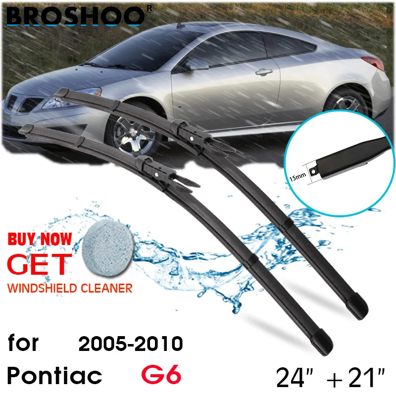 

Car Wiper Blade Front Window Windscreen Windshield Wipers Blades Pinch Tab Auto Accessories for Pontiac G6 24"+21" 2005-2010