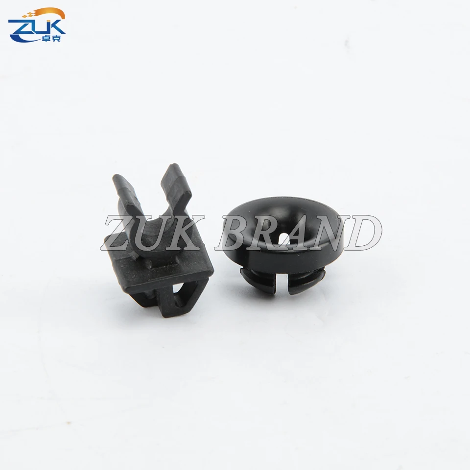 ZUK 2PCS Universal Car Engine Hood Stay Clips and Grommet For HONDA CIVIC ACCORD CRV FIT CITY Bonnet Support Fastener Washer