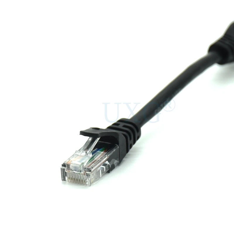 15 cm 30 cm 50 cm RJ45 Krótki kabel CAT6 Cat5 Okrągły kabel sieciowy UTP Ethernet Lan Złącze RJ 45 Kabel krosowy 8P8C do komputera Rouder