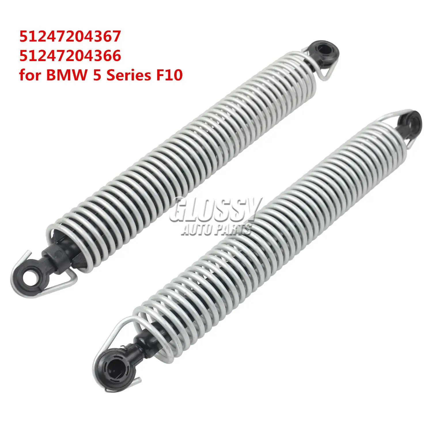 AP03 2PCS Rear Left & Right Trunk Lid Return Spring Fits for BMW F10 F10N 528I 535I 51247204367 51247204366