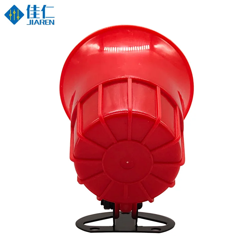 9-35V 10W Power Switch Trigger Sound Alarm Siren Speaker USB costom voice loud speakerfor Security Alert for Public Use(red)