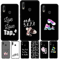 Tap Dance Shoe Silicone Case For Huawei P30 Lite P40 P20 Pro P Smart Z 2021 2019 Mate 20 Lite Case Cover