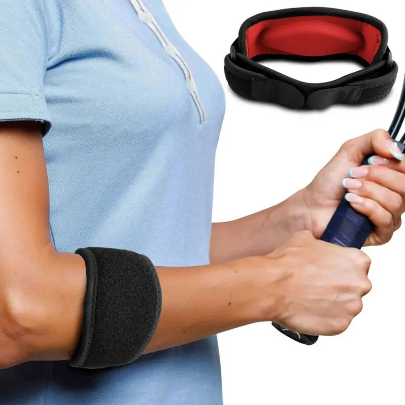 Tennis Elbow Support Brace Golfers Strap Epicondylitis Band Clasp Gym Sport Badminton Basketball Protector 1PC