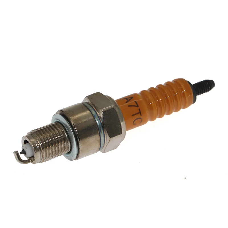 Spark Plug A7TC 10mm Fit for Dirt Bike Moped GY6 50cc 70cc 90cc 125cc 150cc Scooter ATV