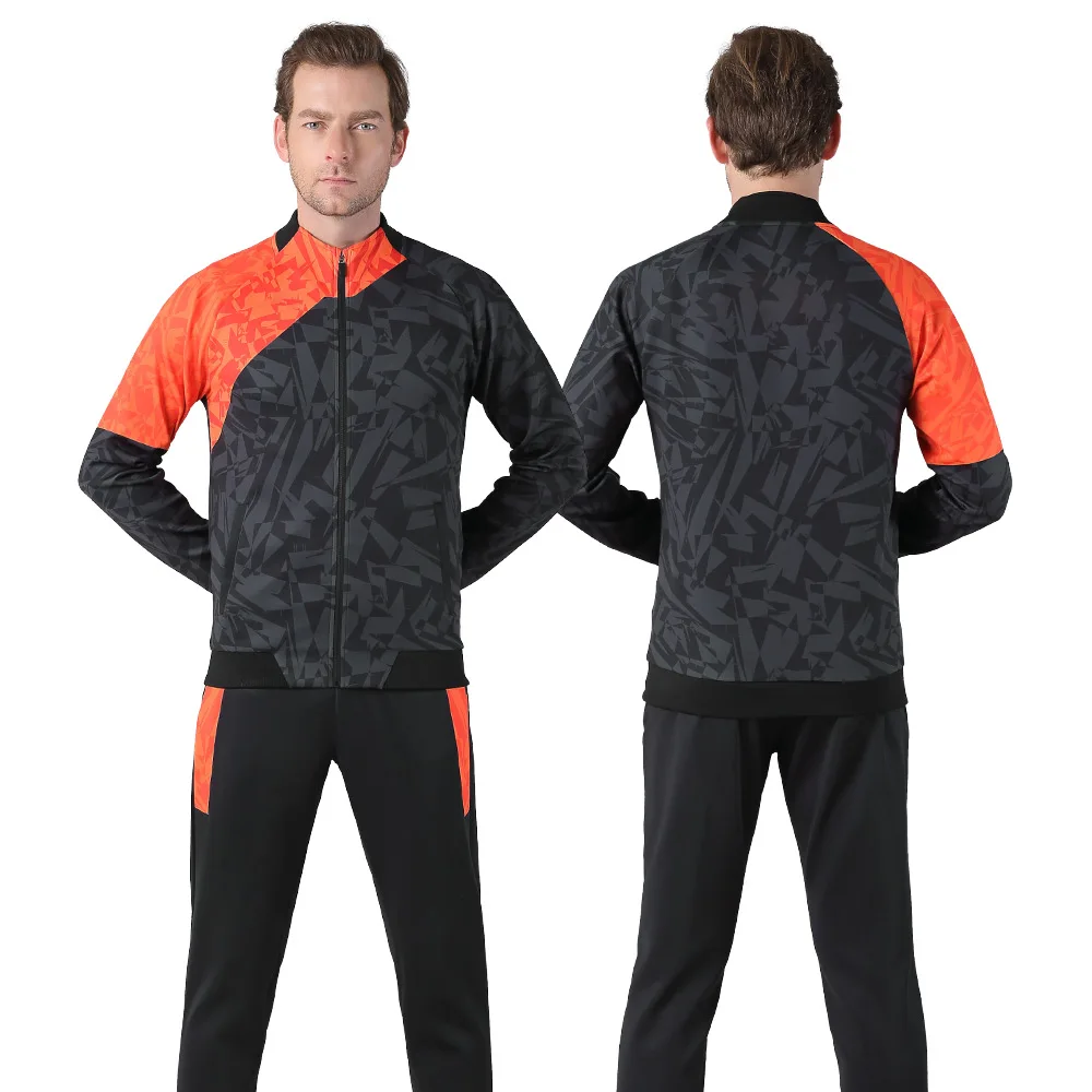 

100%Polyter men's tracksuits sport wear casual sports jackets running wear track suit for sale