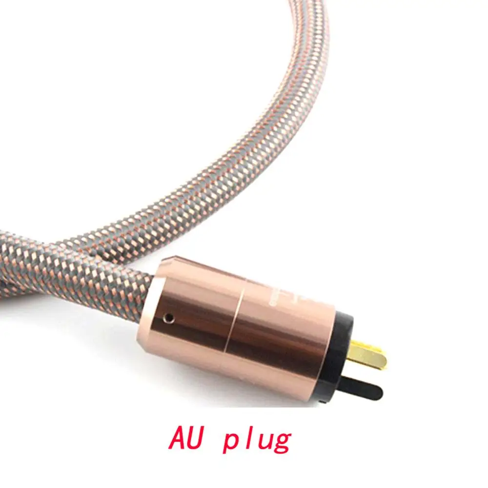 Thouliess HI-END Ampli Accuphase Dây Nguồn CD Bộ Khuếch Đại Amp US/EU/Âu Cáp Hifi AC Chính cáp Nguồn EU Schuko Đường Dây Điện Dây