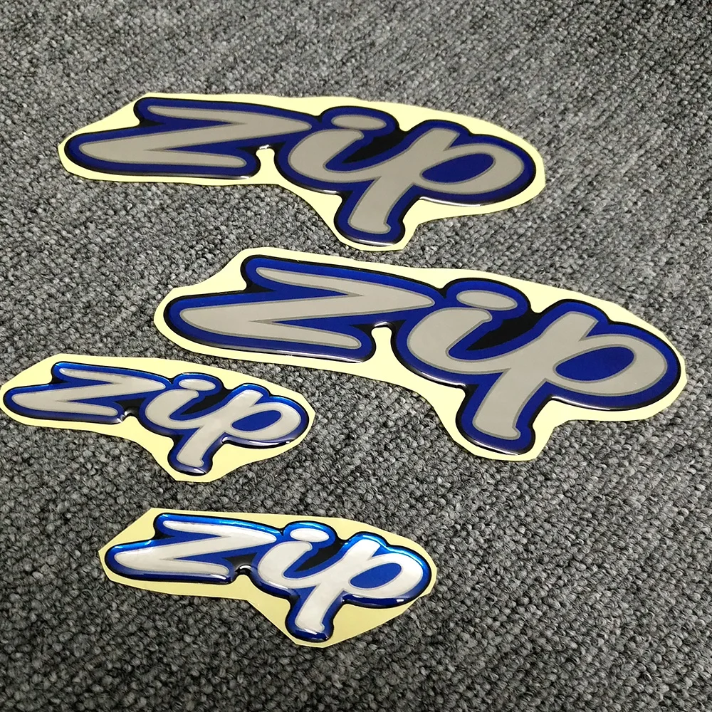 

3D Emblem Logo Decal Stickers Scooter For Piaggio Vespa Zip 2T 4T 125 SP 50 100 50cc