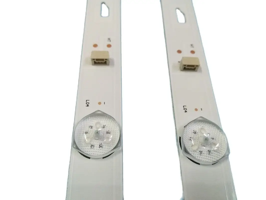 100% New 2pcs/Kit LED strips for THOMSON 32 TV T32D16DH 01B T32D16DH 01W JL.D32061330 004AS M 4C LB320T JF3 4C LB320T JF4