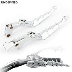 Motorcycle Skull Brake Clutch Levers for Honda VT600 VT VF CB750SC VT 600 1100 1300 VTX Shadow CB750 Nighthaw Magna Stateline