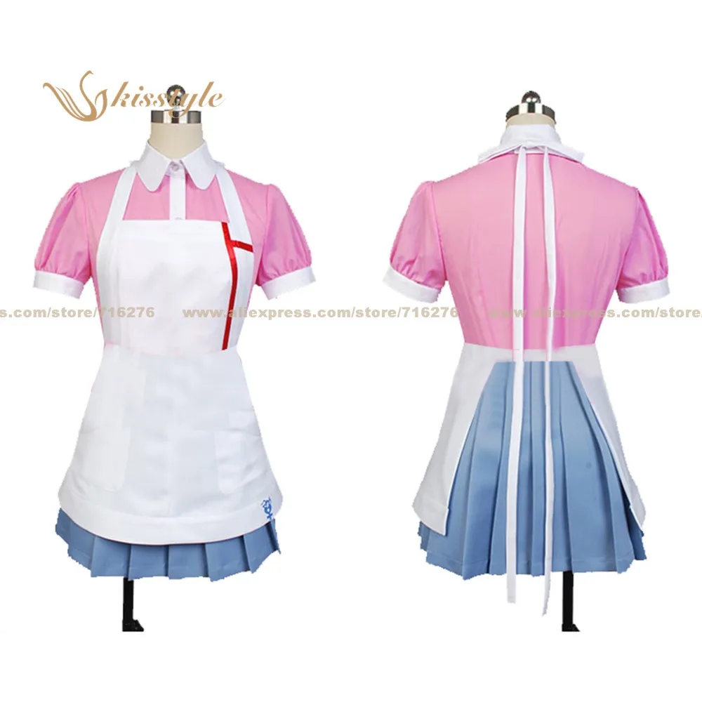 

Kisstyle Fashion Dangan Ronpa Danganronpa 2: Goodbye Despair Mikan Tsumiki Uniform COS Clothing Cosplay Costume