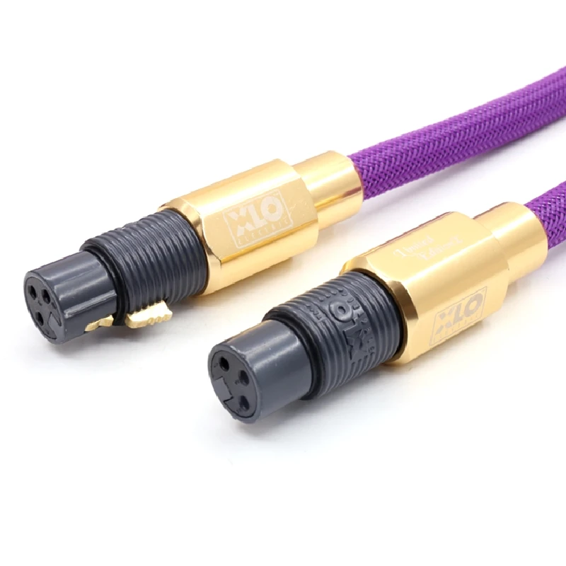 Par XLO Edição Limitada LE-2 Cabo XLR de Áudio Equilibrado Cabo Digital Coaxial Cabo de Áudio XLR