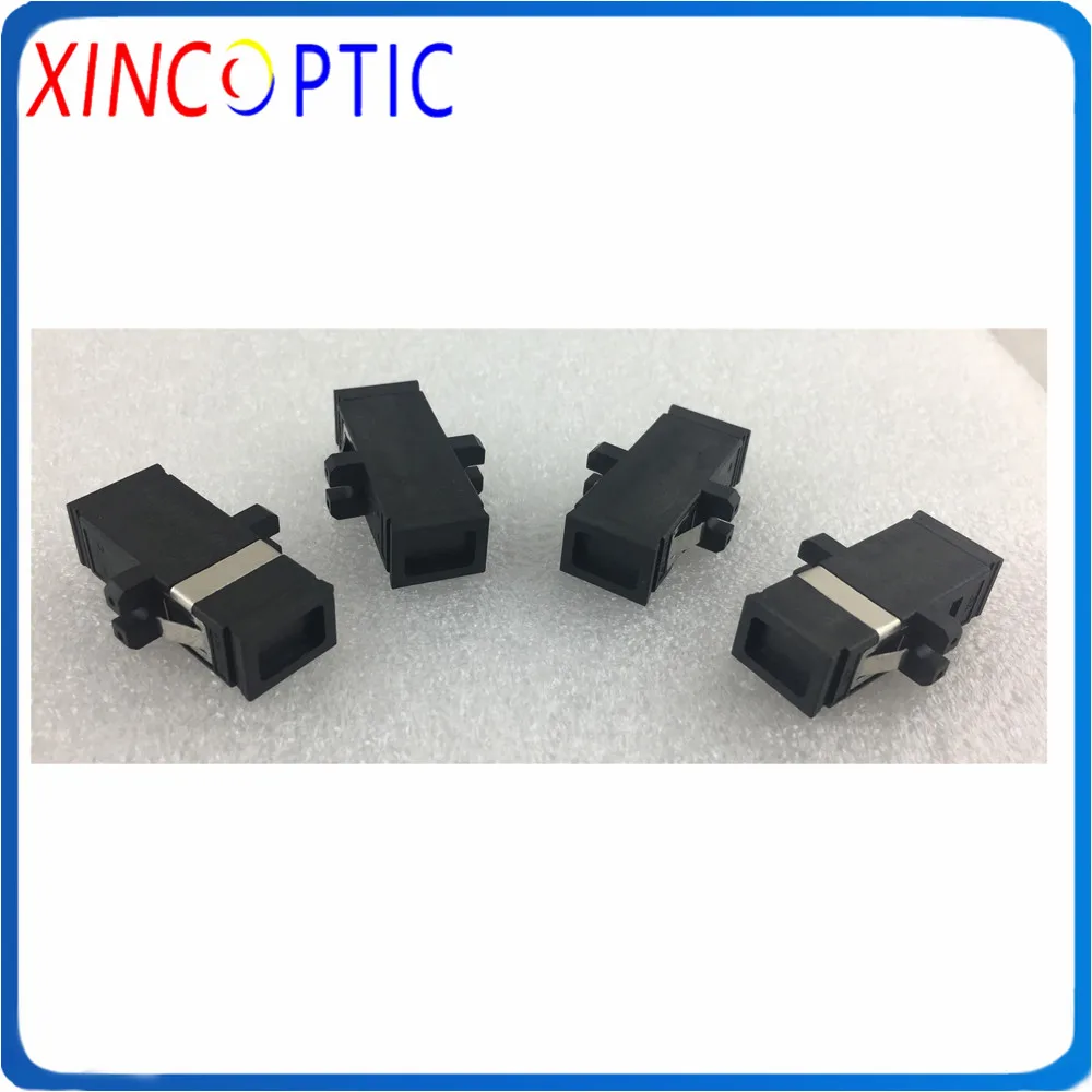 MPO/MTP Black Fiber Optic Adapter Key UP to Down with Flange, 12Cores Fibre  Adaptor Coupler Connector