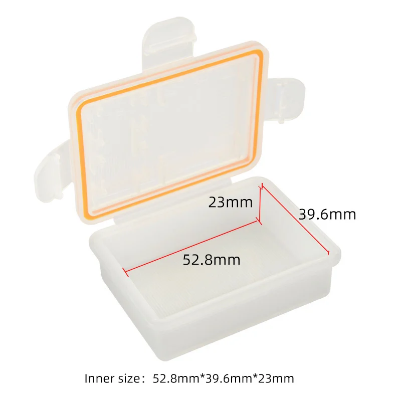 KingMa NP-W235  NPW235 Plastic Battery Holder Case Battery Storage Box For FUJIFILM GFX50SII 100S X-T4 np-w235 Battery Box