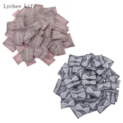 Lychee Life 100 sztuk/partia Handmade etykieta odzieży motyl serce etykiety tagi na ubrania Diy akcesoria do szycia