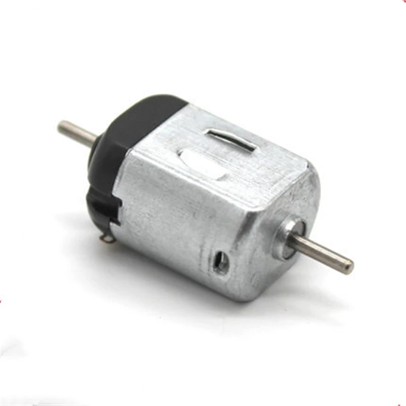 14pcs Mini 130 DC 1.5V-3V 11000RPM Motor Dual Shaft Double 2mm Axis DIY Hobby Toy Car Fan Model Micro 15mm*20mm Electric Motor