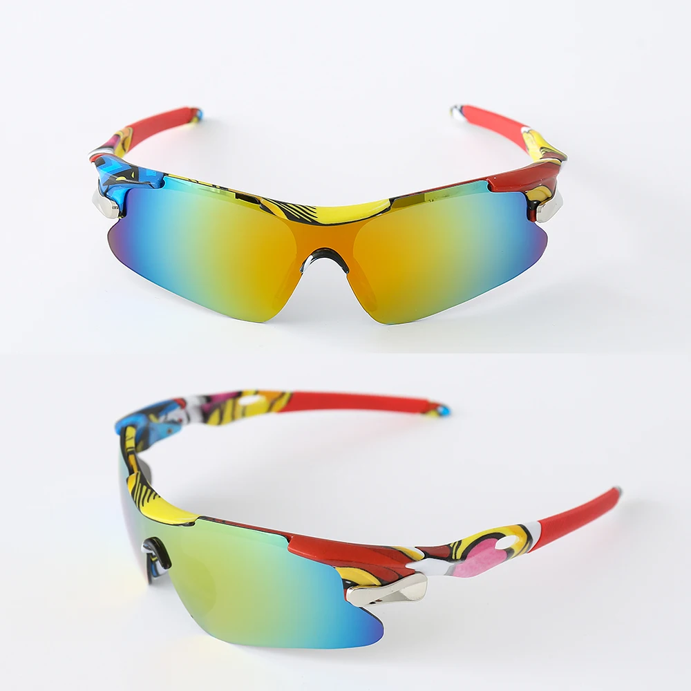 2025 Outdoor Sport Cycling Sunglasses UV400 Mountain Bike Bicycle Glasses Men Women Hiking Running Windproof