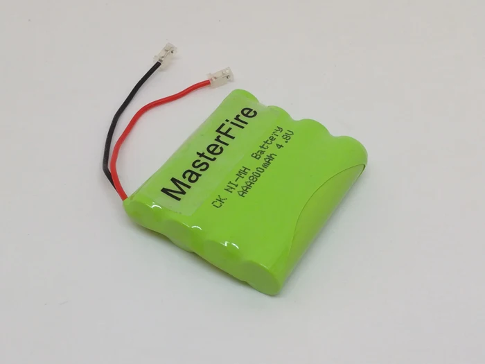 MasterFire 10pack/lot Brand New AAA 4.8V 800mAh NI-MH Rechargable Battery Cell NiMH Batteries Pack for RC Toys Cordless Phones