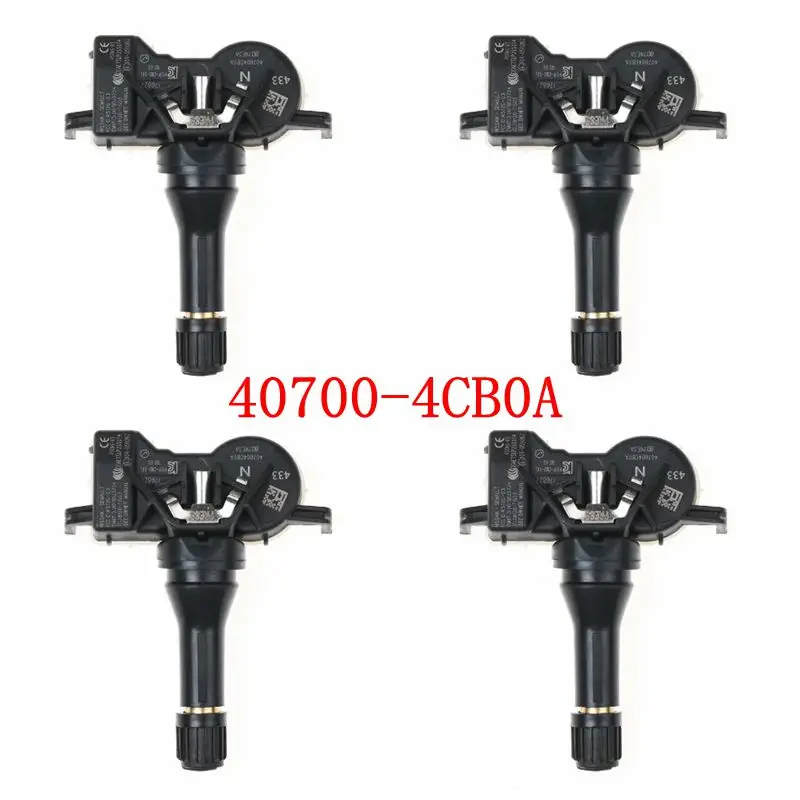 

Auto Parts TPMS Sensor 40700-4CB0B 407004CB0A Fit For 2016 2017 Nissan Armada qashqai j11 Tire Pressure Monitor 433MHZ