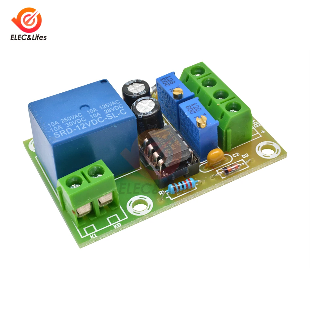 XH-M601 12V Battery Charging Control Board Intelligent Charger Power Control Panel Automatic Charging Power Control Switch Board