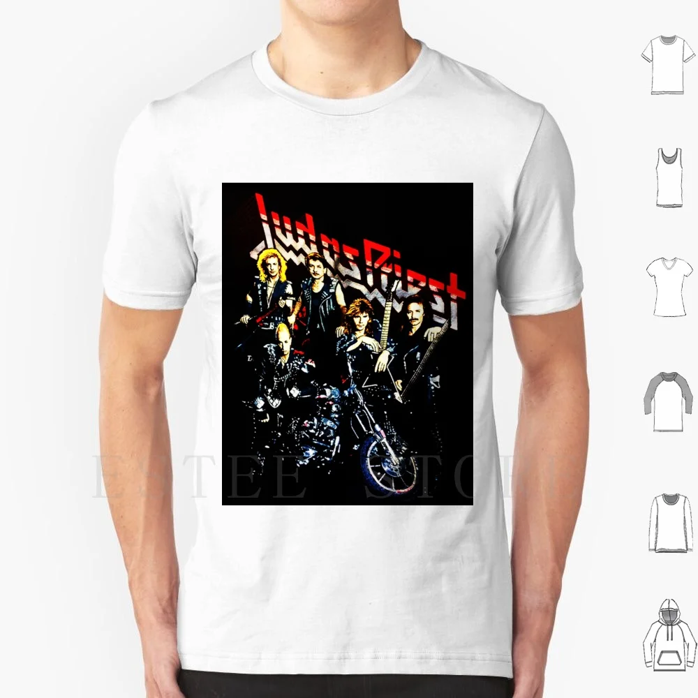 Judas Priest T Shirt DIY Big Size 100% Cotton Judas Priest Are An English Heavy Metal Band Jones7 Heavy Metal