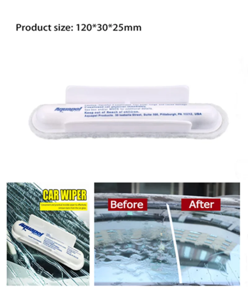 Invisible Aquapel Car Interior Cleaners Window Eyewear Glasses Cleaning Brushes Household Cleaning Tools Wimdow Brush