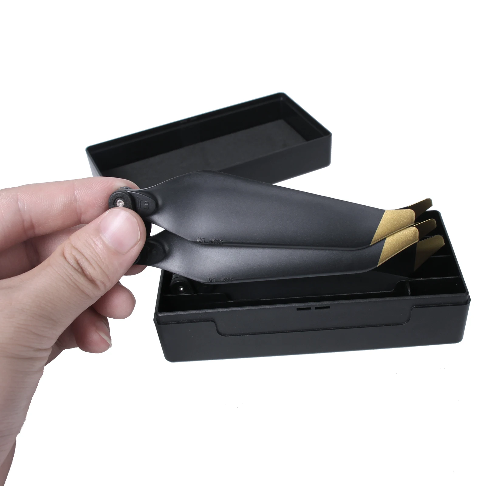 For DJI Mini SE Plastic Propeller Blade Storage Box Anti-fall Protection Box For DJI Mavic Mini/Mini2/Mavic 2/Air 2S Accessories