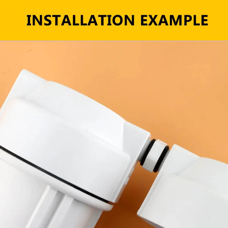 1/2 ''ذكر إلى 1/2" الخارجي الموضوع مع المطاط حلقة وصلة أنابيب البلاستيك المشترك 20 مللي متر موصل مستقيم حوض السمك RO تصفية المياه