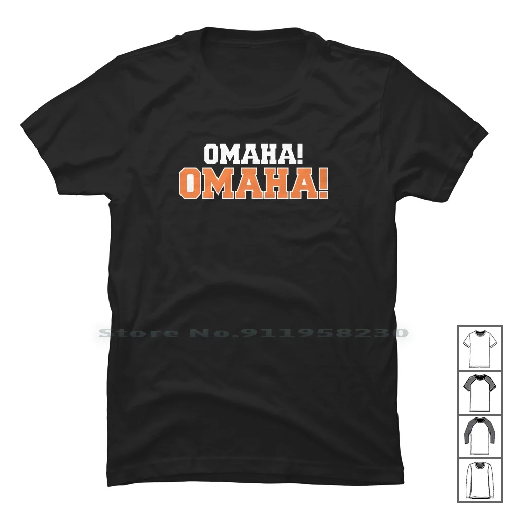 Omaha Omaha T Shirt 100% Cotton Omaha Music Humor Fun Om Ny Funny Music