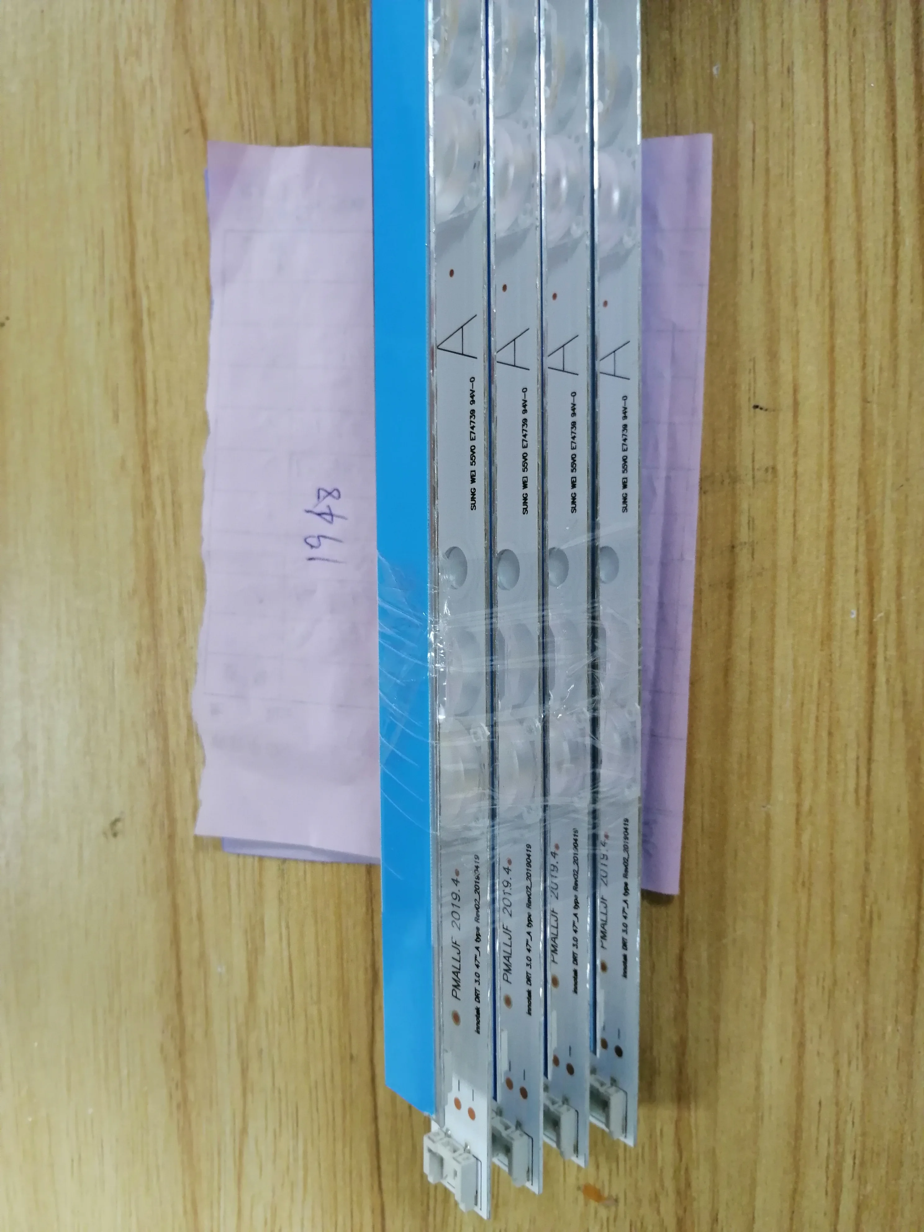 8 قطعة جديد 6916L-1948A 6916L-1949A 5 + 4LED قطاع nnotek DRT 3.0 6916L-1961A 6916L-1962A 6916-1715A 6916L-1716A ل 47LB5610-CD