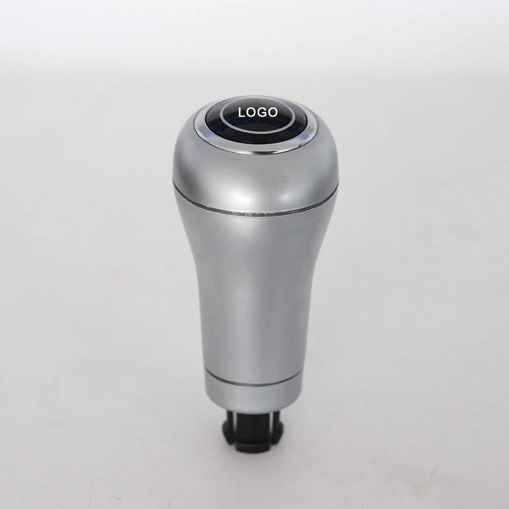 Automatic Gear Shift Knob Silver Plating Handball For Mercedes Benz W204 W211 C180 C200 Auto Accessories