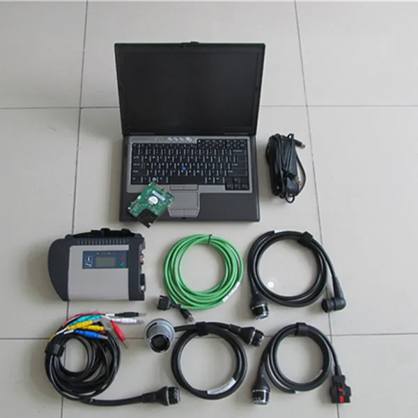 Diagnostic Tool MB STAR C4 SD Connect 2023-09V Software DAS/Xetry Laptop D630 Computer Auto Scan for Mercedes Car Truck