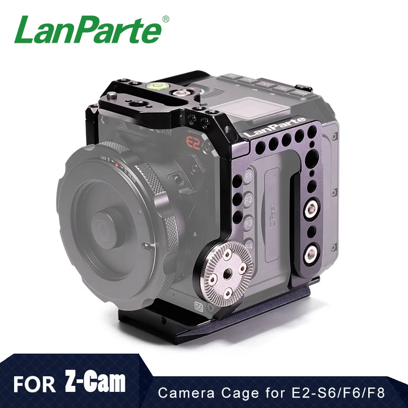 

Lanparte Lightweight Camera cage for Z Cam 2 S6/F6/F8 Camera with Offset Cold Shoe Mount and Cable Clamp DSLR Accessories