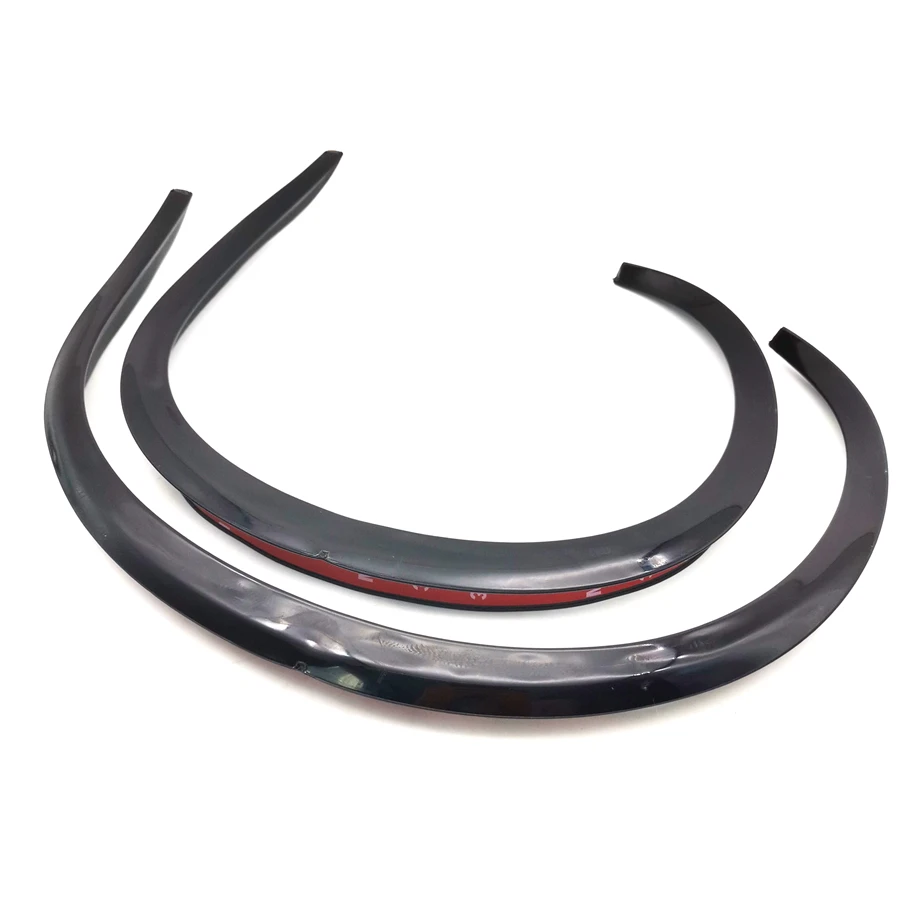 

2x Car Wheel Arch Trim Fender Flare Wheel Eyebrow Protector Sticker Rubber Strip