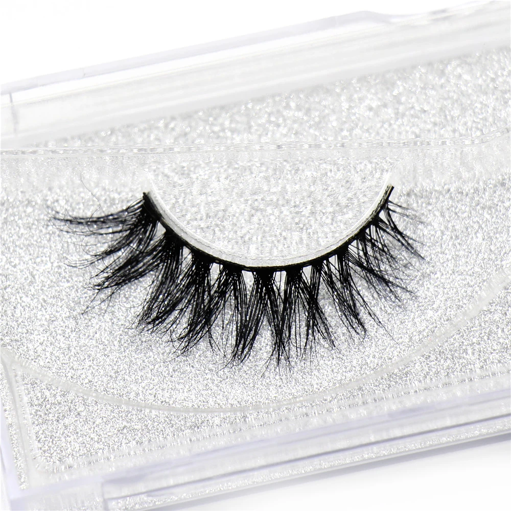 Lehuamao 3D Mink Wimpers Luxe Handgemaakte Mink Lashes Natuurlijke Lange Wimpers Pluizige Valse Lash Eye Populaire Wimpers D21