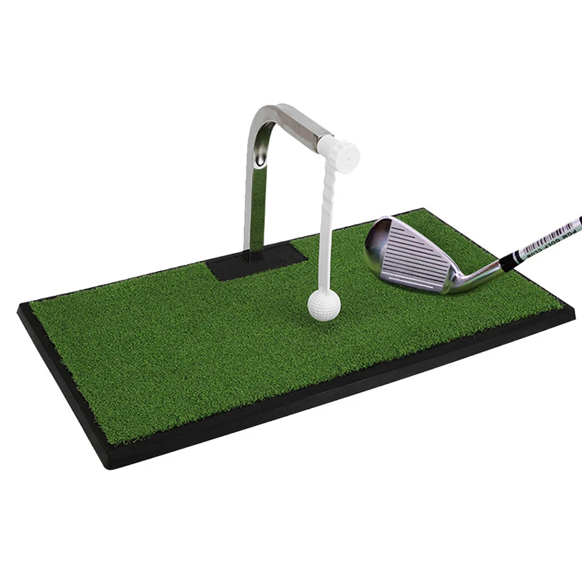 Professional Golf Putting Trainer Indoor Golf Putting Practice Mat 360°Rotation Golf Putter Green Swing Alignment Trainer HL005