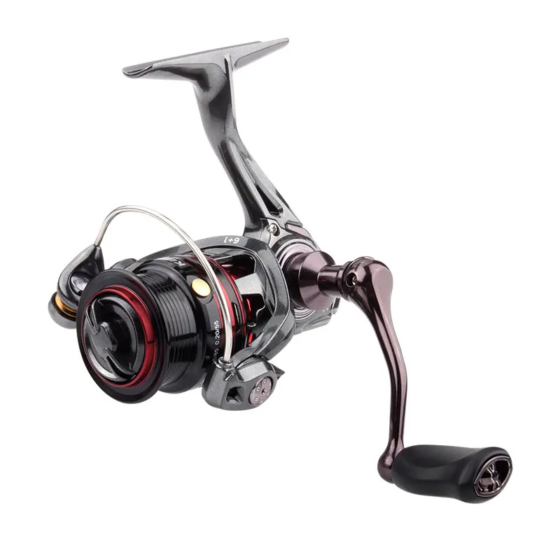 

RUKE Fishing Spinning Reel Foldable Handle Gear Ratio 5.4:1 Bearing 6+1 Alloy Spool Drag 4.5kg Model High Quality Spinning Reel