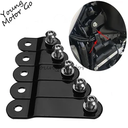 28-76mm Front Gas Tank Lift Kits Bracket Modified Risers For Harley Sportster XL 883 1200 48 72 Dyna Raise Superlow Low Rider