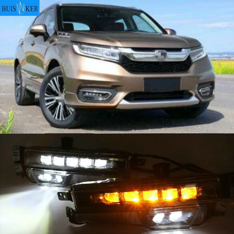 

Дневные ходовые огни для Honda AVANCIER 2017 2018, светодиодные дневные ходовые огни, водонепроницаемый сигнал, Стайлинг автомобиля, 2 шт.