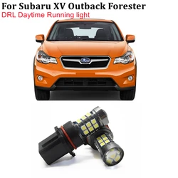 2x No Error Car DRL LED Bulbs for Subaru XV Forester Outback Levorg WRX STI Impreza led Daylight P13W  DRL lights