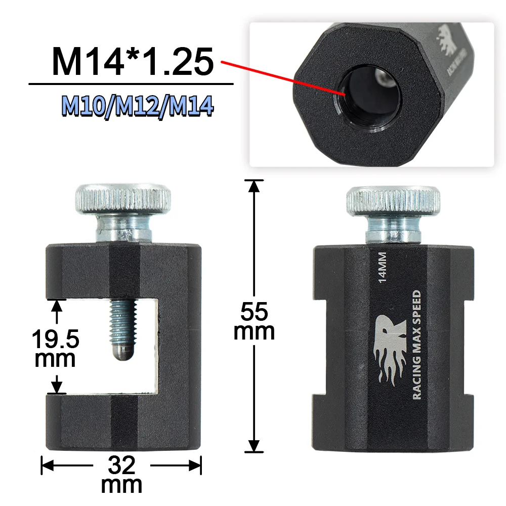 알루미늄 합금 범용 엔진 점화 플러그 갭 도구, 갭핑 점화 플러그 캘리퍼, 고품질, 10mm, 12mm, 14mm