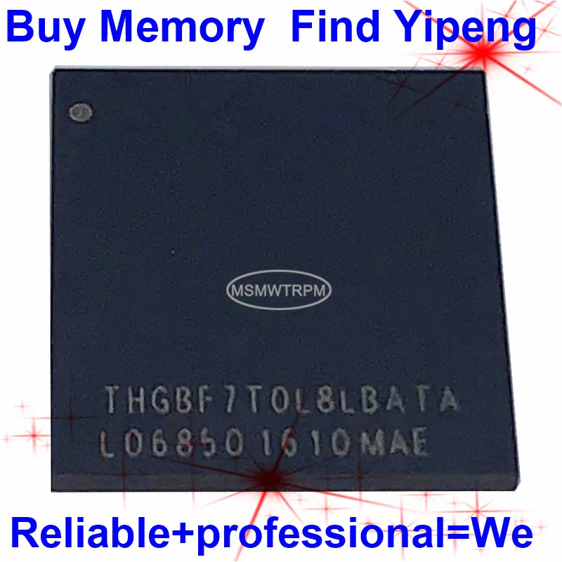 THGBF7T0L8LBATA 153FBGA UFS 128GB Mobilephone Memory New original and Second-hand Soldered Balls Tested OK