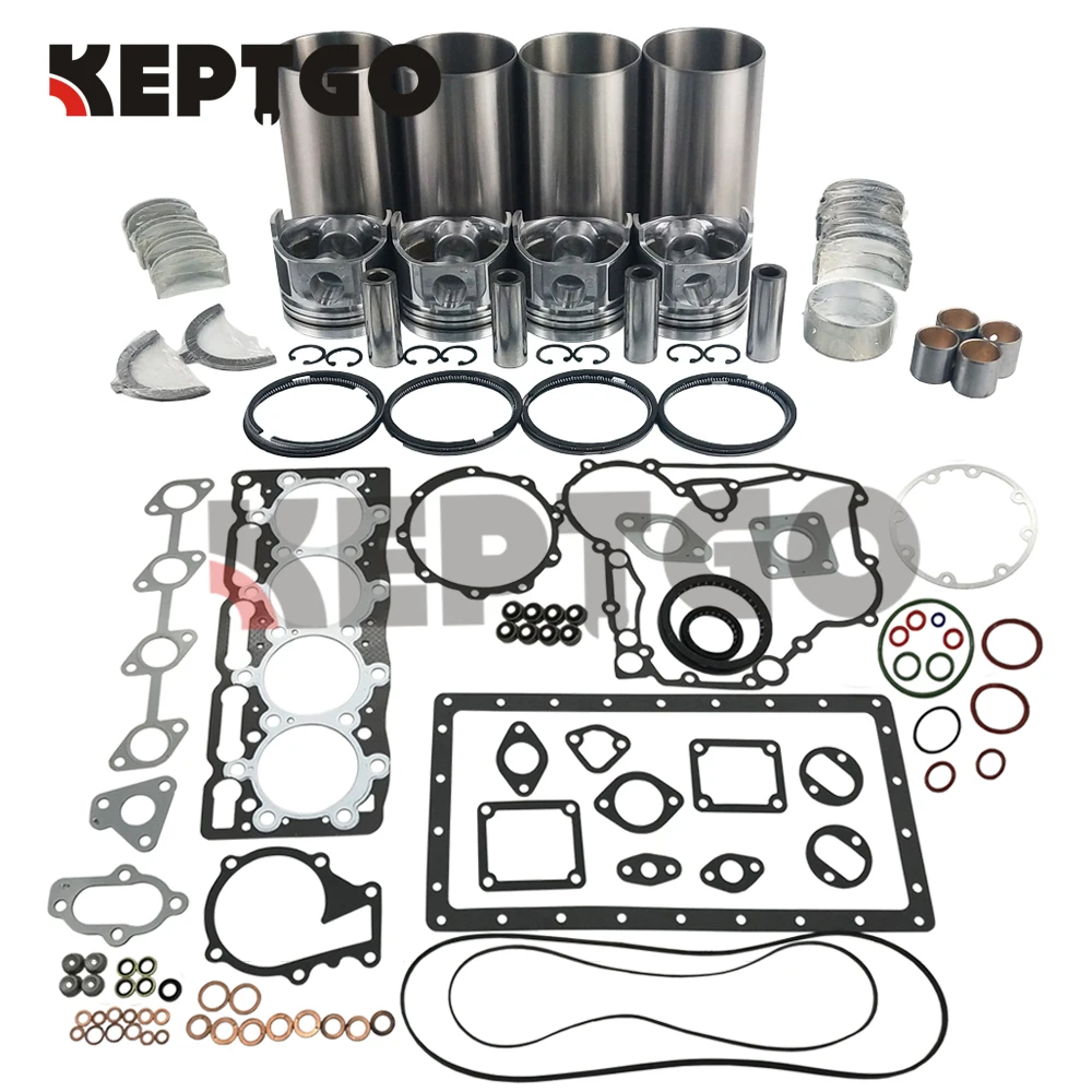 

For Kubota V1305 V1305-B STDOverhaul Rebuild Kit Engine Parts Ring Piston Bearing