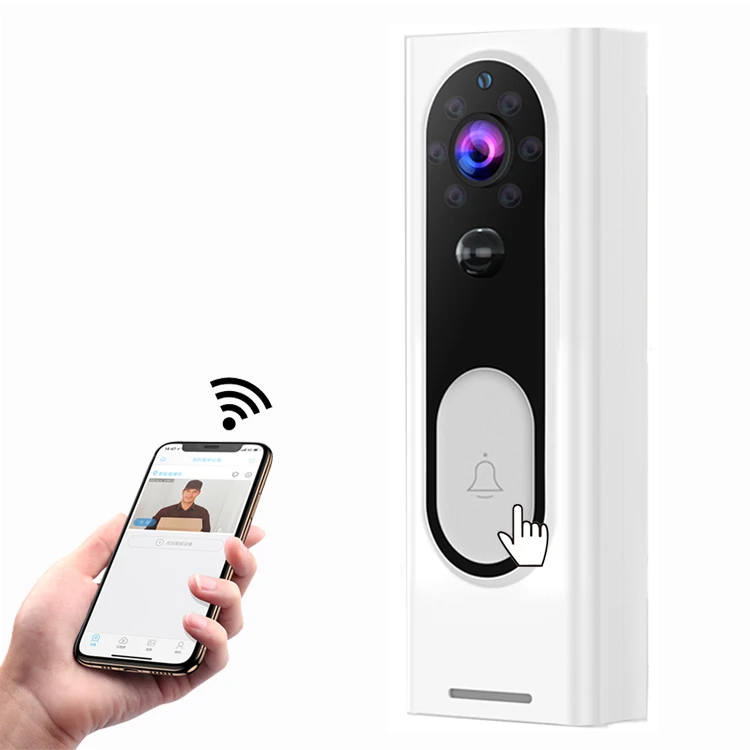 

1080P TUYA Wireless Video Camera Doorbell, M13 Smart Wifi Ring Video Doorbell CameraCD